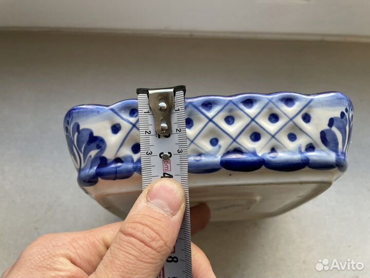 Роспись гжель авторский ретро