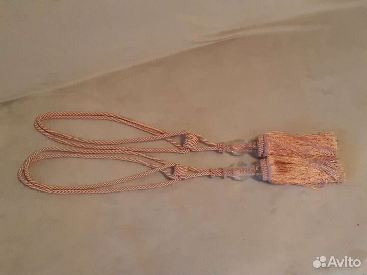 Шторы 2шт + тюль 2шт+ 2 кисти