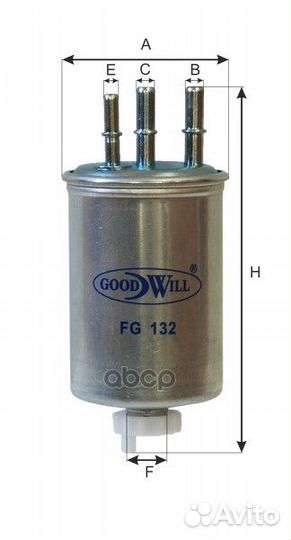 Фильтр топливный FG132 Goodwill