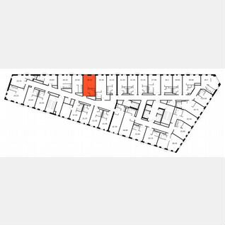 Апартаменты-студия, 30,2 м², 2/15 эт.