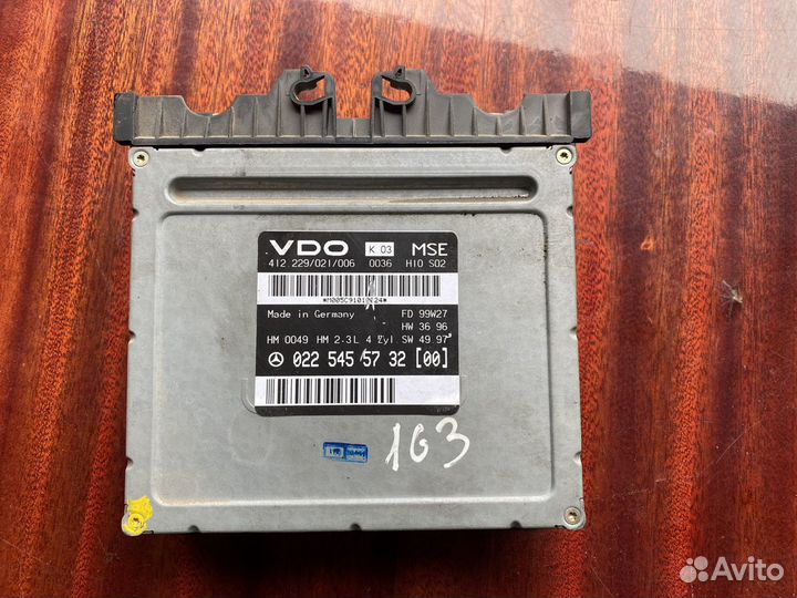 Блок эбу ML163