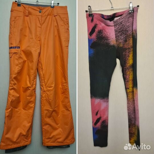 Лосины Topshop и горнолыжные штаны