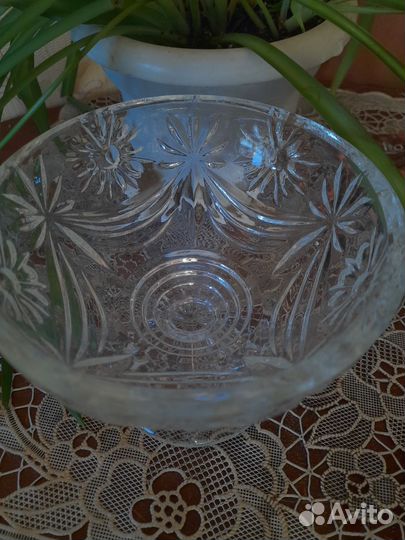 Вазочки хрустальные, набор для специй