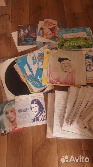 Виниловые пластинки 30шт