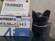 Объектив AF tamron 18-250mm f3.5-6.3 для nikon