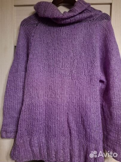 Свитер шерстяной женский новый. Ручная работа