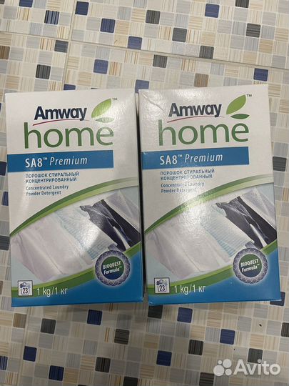 Amway Стиральный порошок 1кг sa8 амвэй амвей