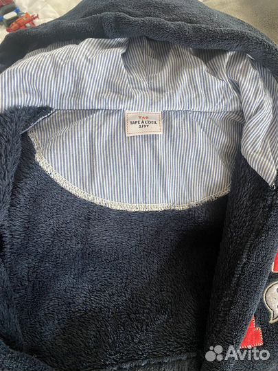 Детский махровый халат