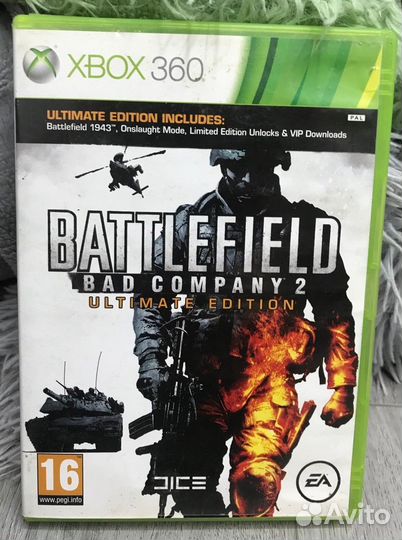 Игра лицензия Xbox 360 Battlefield Bad Company 2