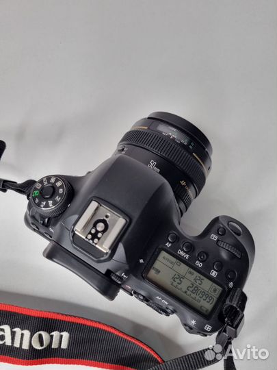 Фотоаппарат canon 6d mark 2 объектив 50mm 1.4