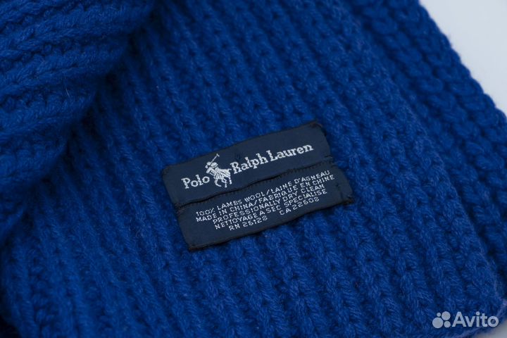 Шарф шерстяной Ralph Lauren оригинал