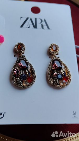 Серьги Zara Оригинал