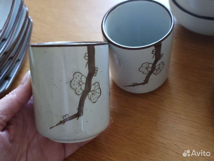 Сервиз в восточном японском стиле