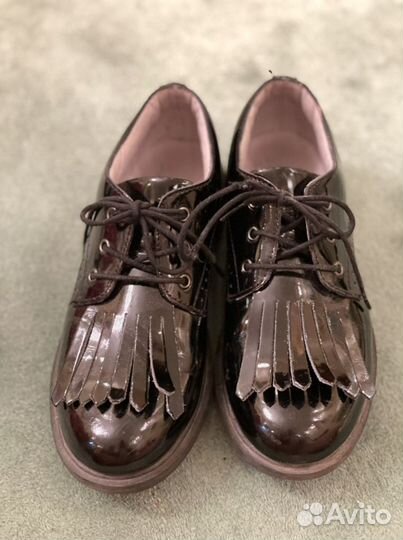 Ботинки натуральная кожа 34 размер отличное