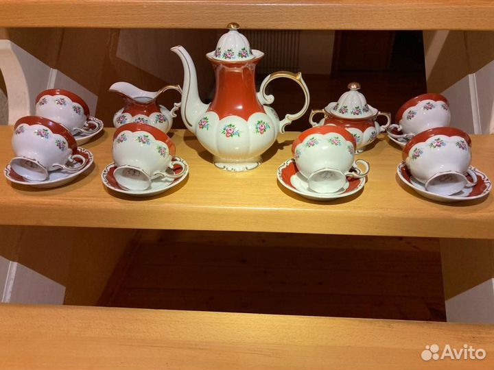 Кофейный сервиз Lichte (ГДР)