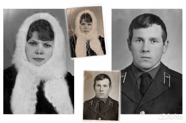 Восстановление старых фотографий