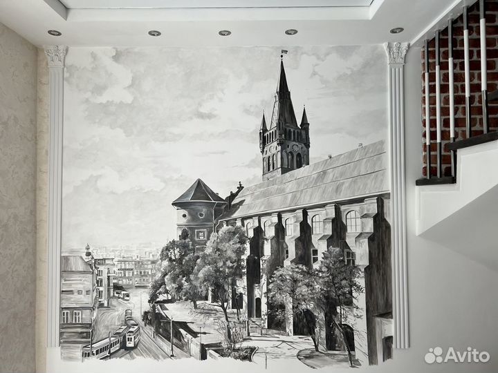 Роспись Стен, Картины, Барельеф, Муралы