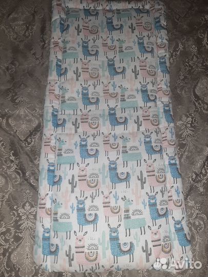 Комплект в коляску подушка матрас одеяло