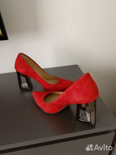 Туфли женские 37 размер натуральная замша