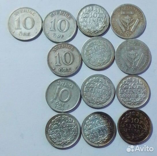 Сер. монеты продажа обмен