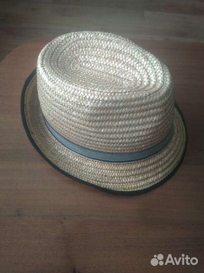 Соломенная шляпа мужская