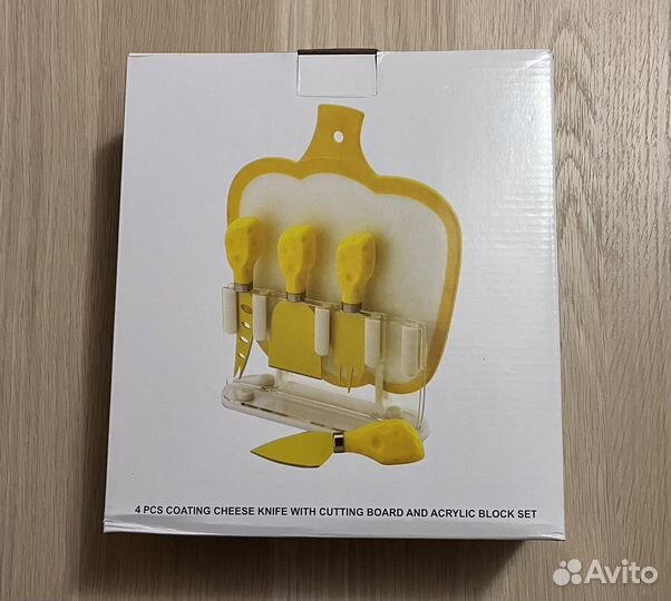 Набор ножей для сыра новый