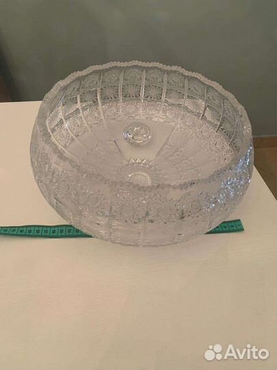 Ваза для фруктов богемия