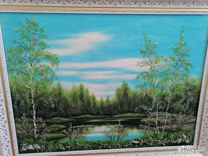 Картина из натурального камня