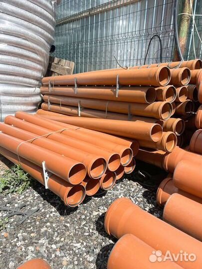 Труба канализационная рыжая Хемкор 160*4,0*6080 пв