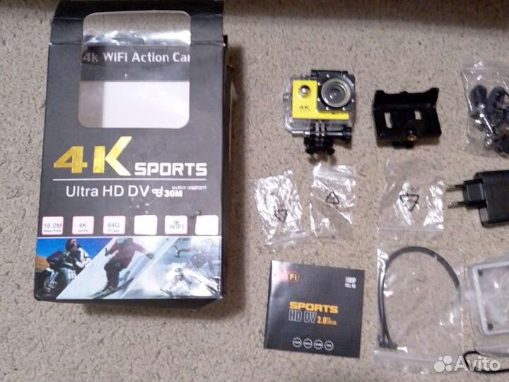 Новая Экшен камера 4к