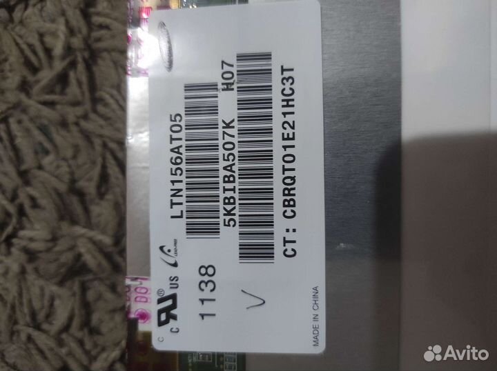 Матрицы для ноутбуков