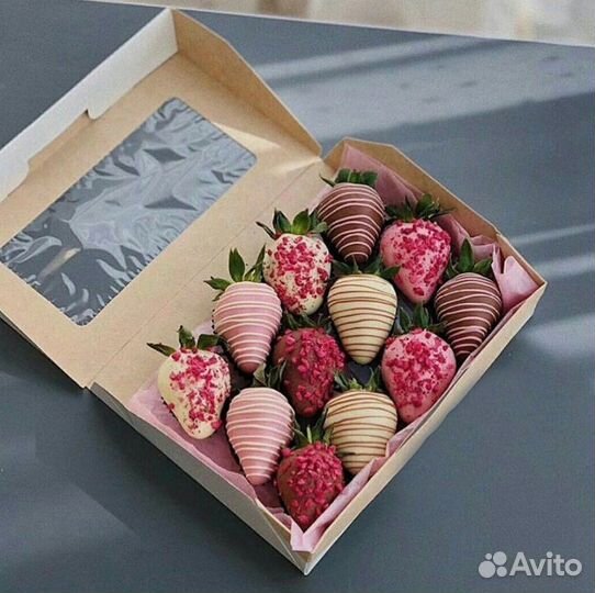 Букет из клубники в шоколаде/съедобные с доставкой