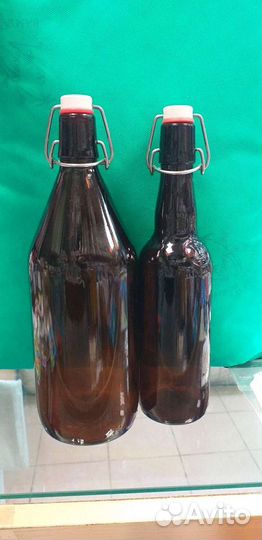 Бутылка с бугельной пробкой