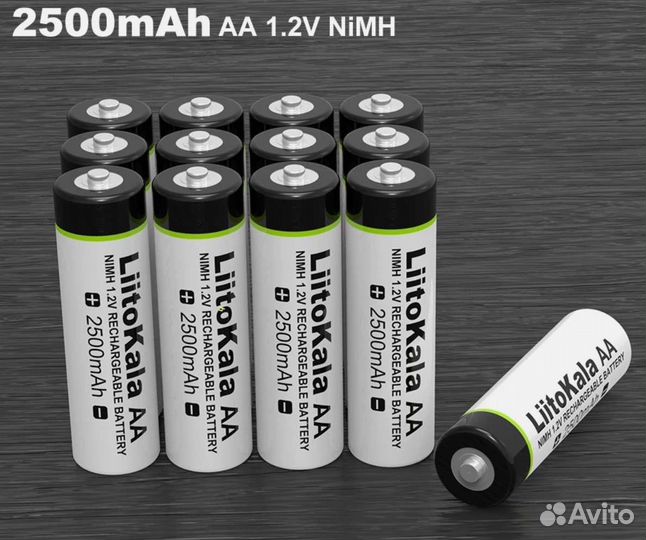 Аккумулятор litokala 2500 mAh