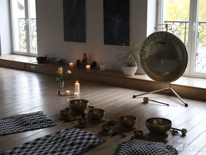 Звукотерапия Тибетскими Поющими Чашами