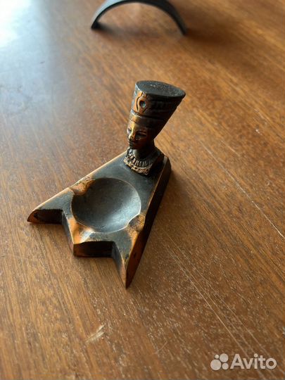 Пепельница СССР бронза