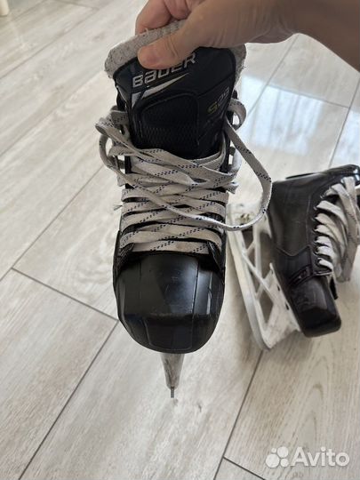 Вратарские коньки bauer s29 37,5 размер