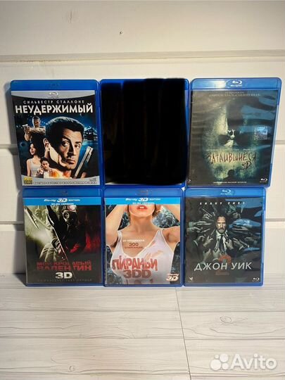 Blu ray фильмы 3D и музыка