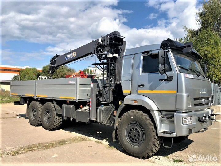 КАМАЗ 43118 с КМУ, 2024