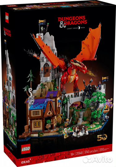 Lego Ideas 21348 История красного дракона