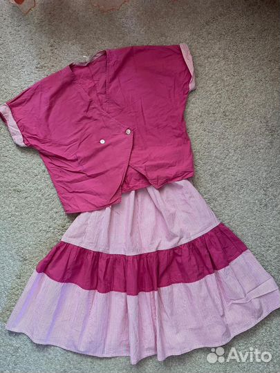 Платье- костюм летний хлопок 48-50р новый