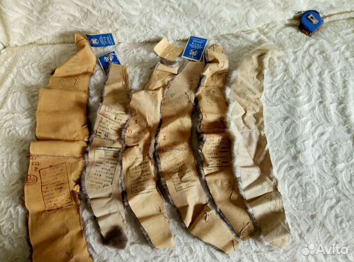 Новая натуральная шкурка мех норка