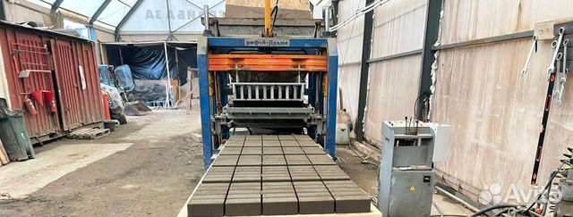 Производство тротуарной плитки и бордюра