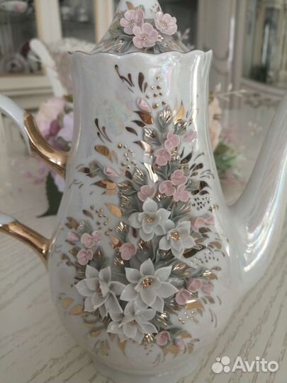 Сервиз кофейный, Кисловодский фарфор времен СССР