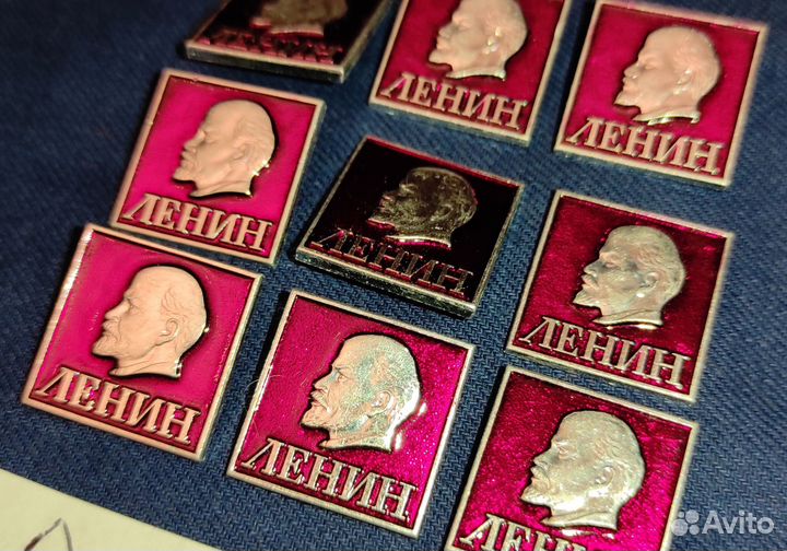 Значок Ленин