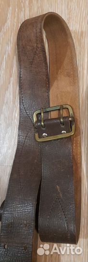 Мужской кожаный ремень СССР