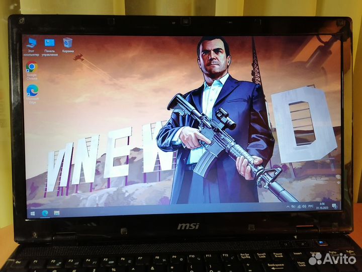 Игровой ноутбук MSI SSD/2видеокарты