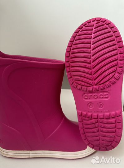 Резиновые сапоги crocs C10