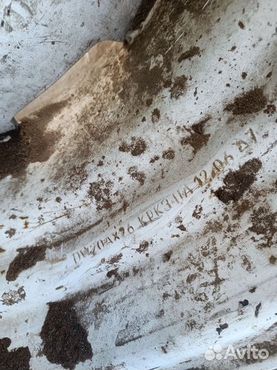 Колесный диск на комбайн