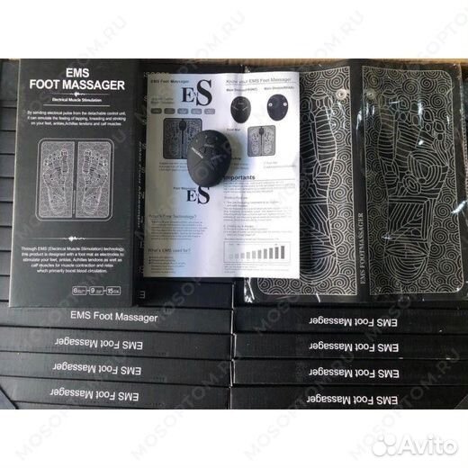 Массажный миостимулятор для стоп EMS Foot Massager